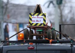 Unangemelde Strassenblockaden In Jena 39